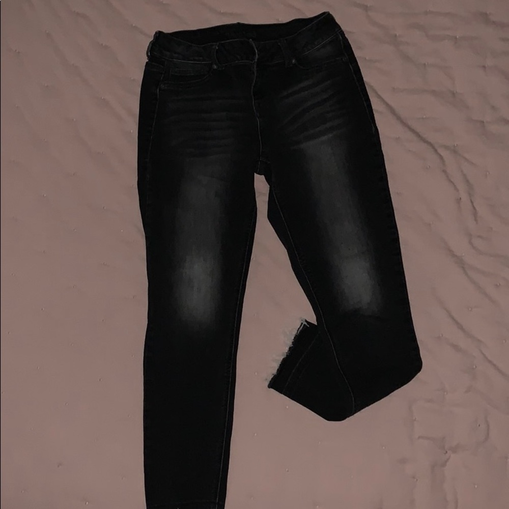 Black jeans.